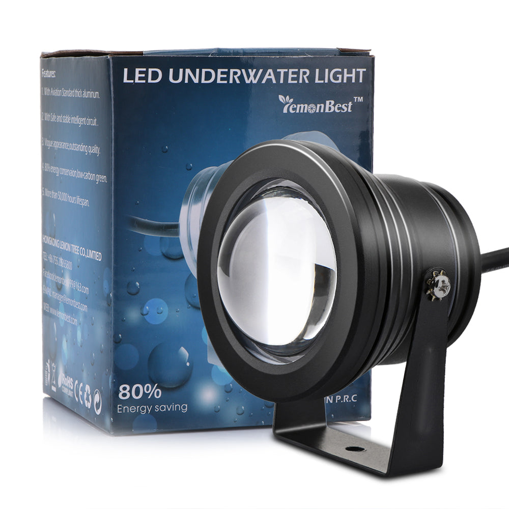 TerraGlow 10W RGB LED Lawn Spotlight with Remote Control