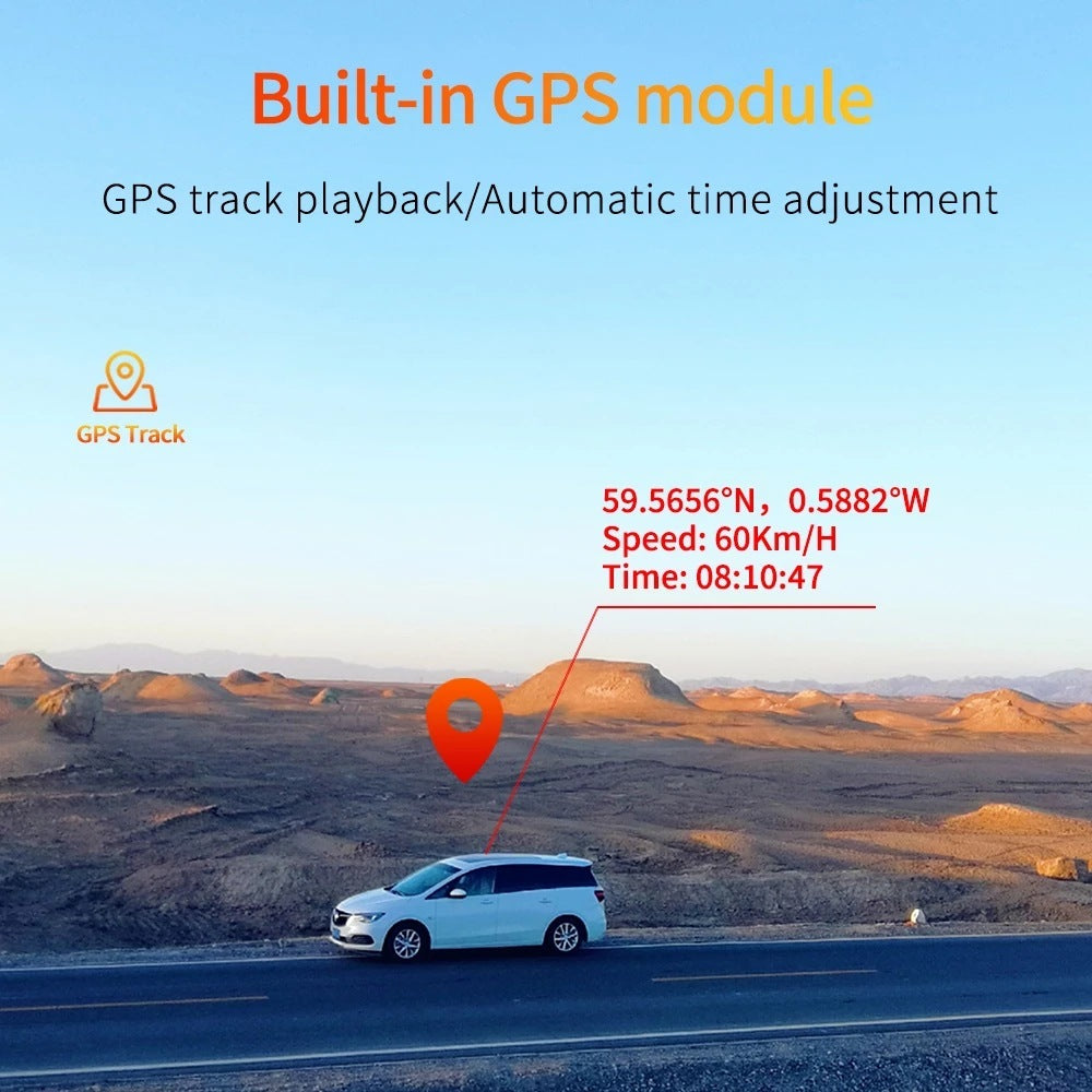 RoadEye 4K Dash Cam – Drive Confidently, Record Everything