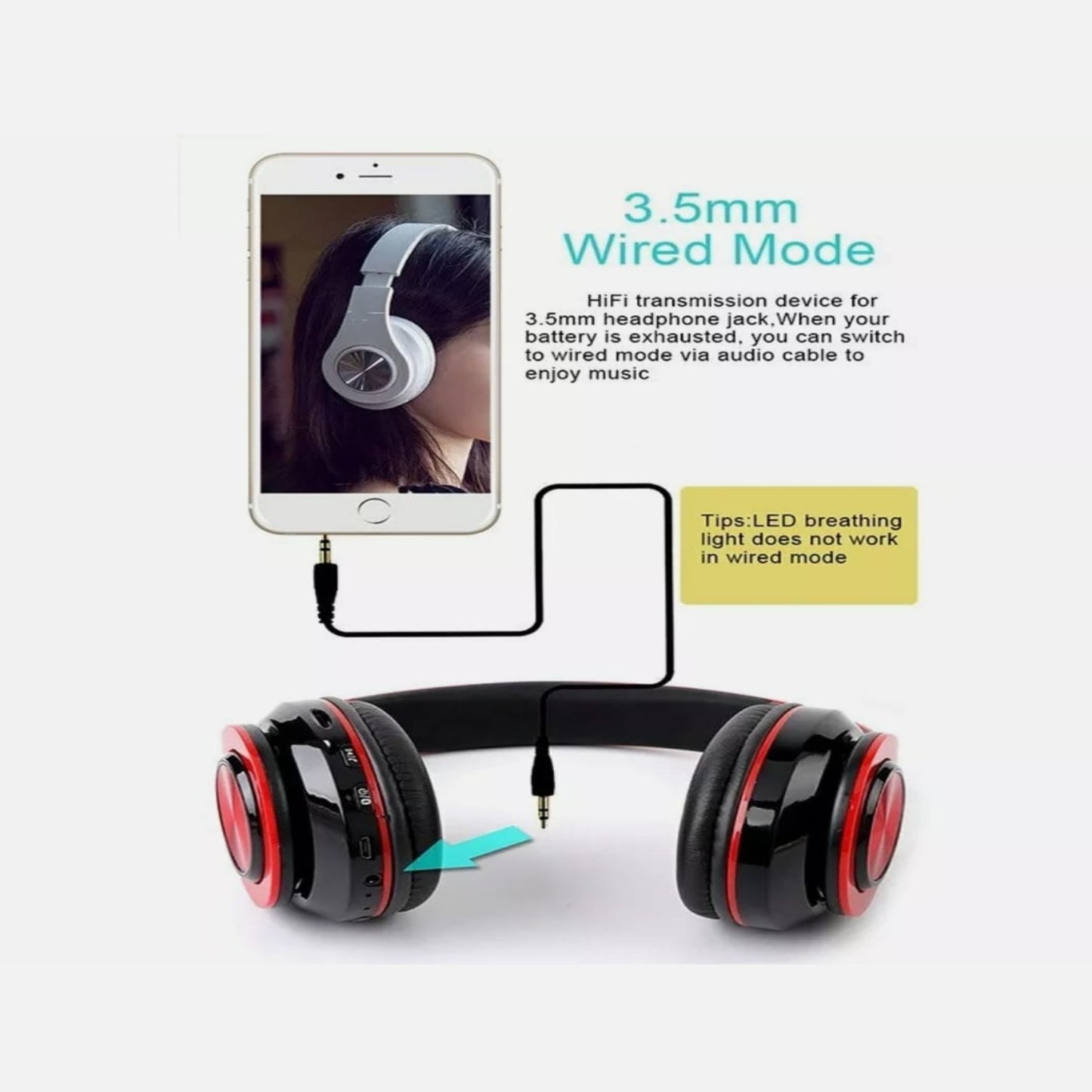 🎧 Ninja Dragon Z10™ — Headphones That Glow Like Your Ego!
