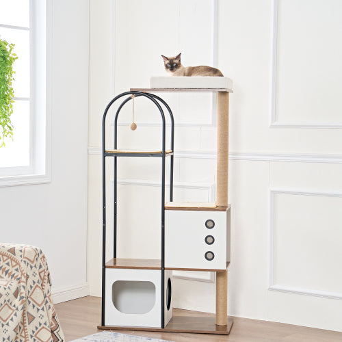 CatProof™ Cat Tree Tower – Multi-Level Playground for Indoor Cats