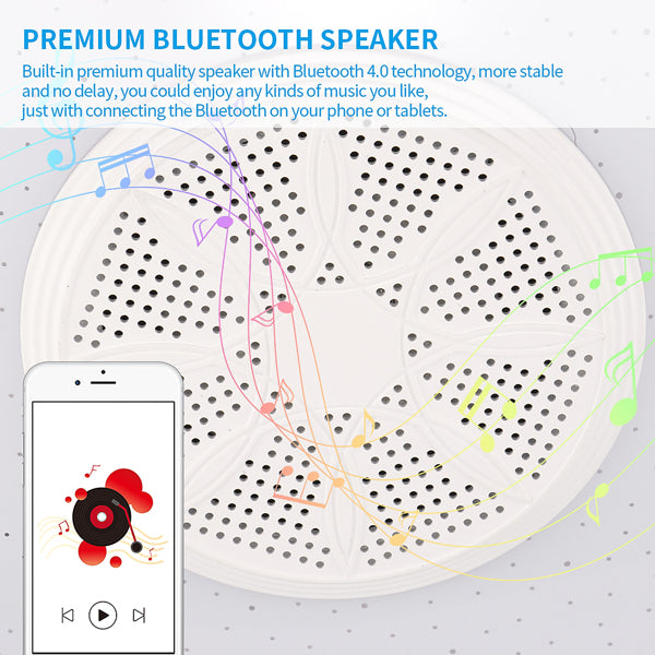 LumaPulse™ Bluetooth RGB Ceiling Light with Wireless Music Sync