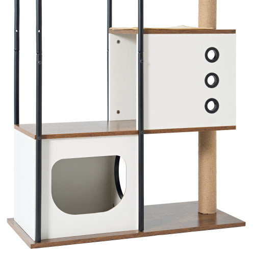 CatProof™ Cat Tree Tower – Multi-Level Playground for Indoor Cats