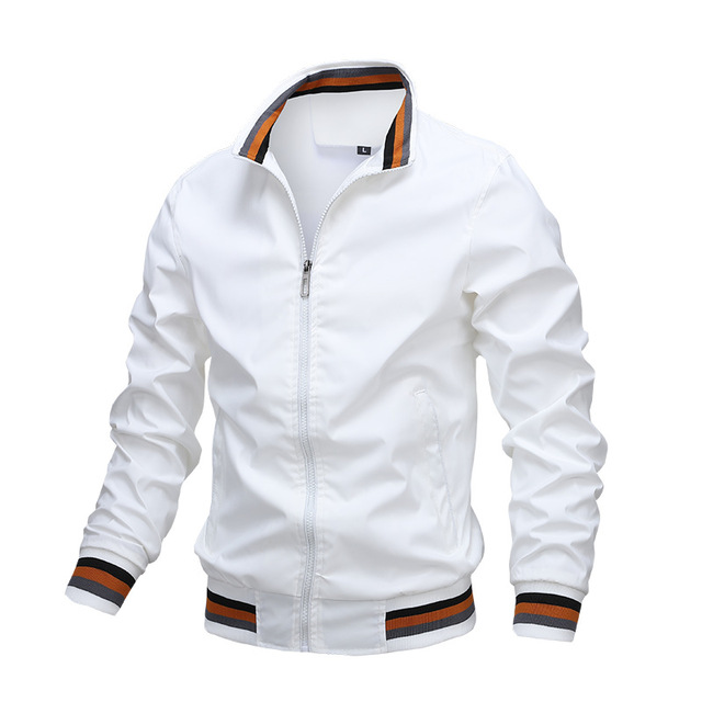 AeroForm Men’s Slim Fit Bomber Jacket Casual Autumn Windbreaker