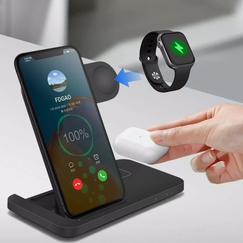 Ninja Dragons 3-in-1 Wireless Foldable Power Charging Station