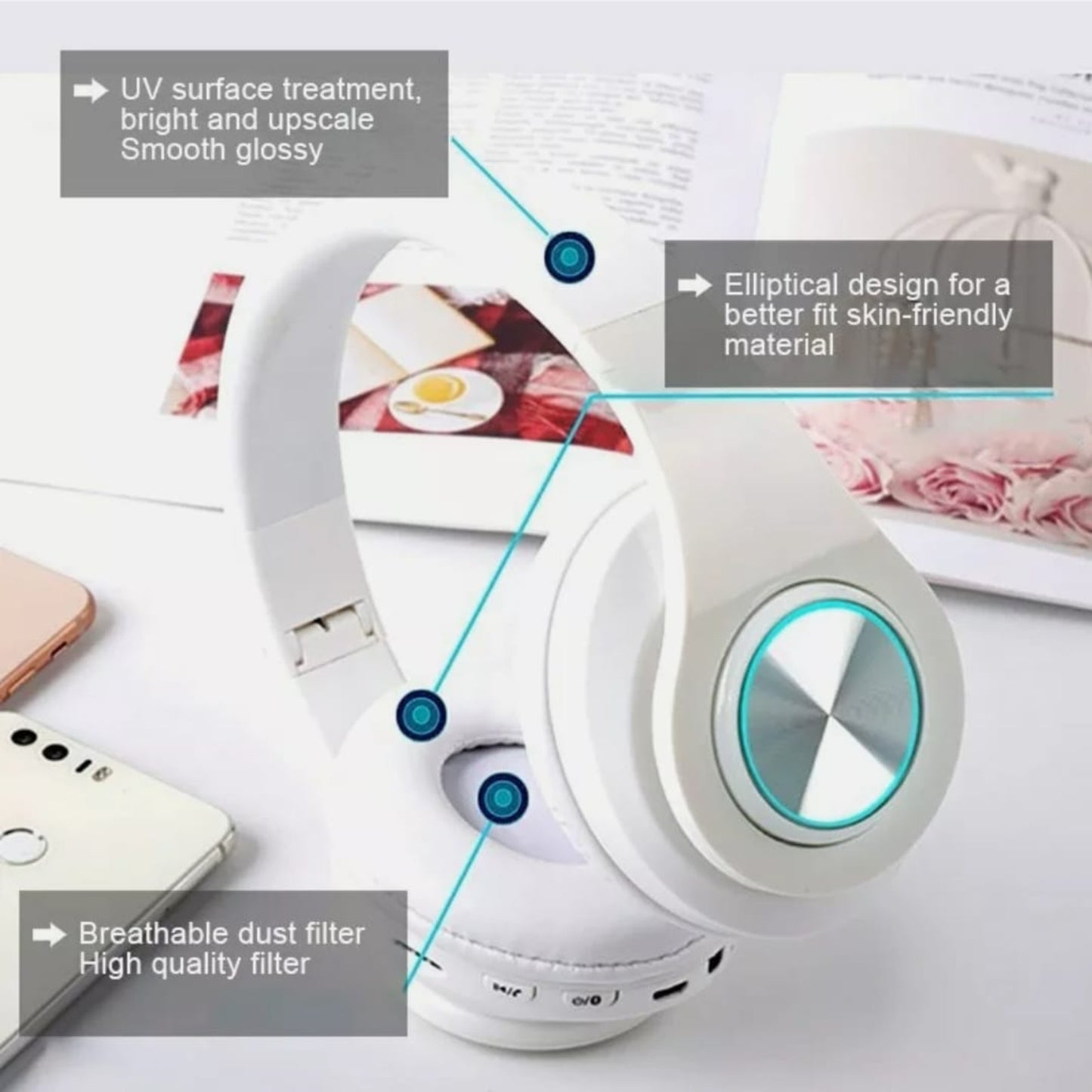 🎧 Ninja Dragon Z10™ — Headphones That Glow Like Your Ego!