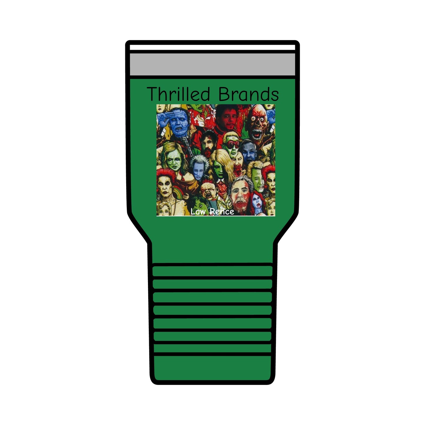 Thrilled – A Tribute in Art on Polar Camel Tumblers by Law Rence