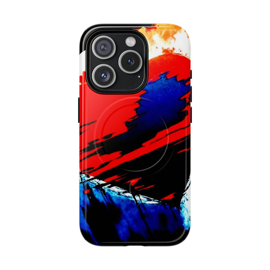 Abstract Magnetic Phone Case - Special Edition Bleeding Heart 2025 by Law Rence