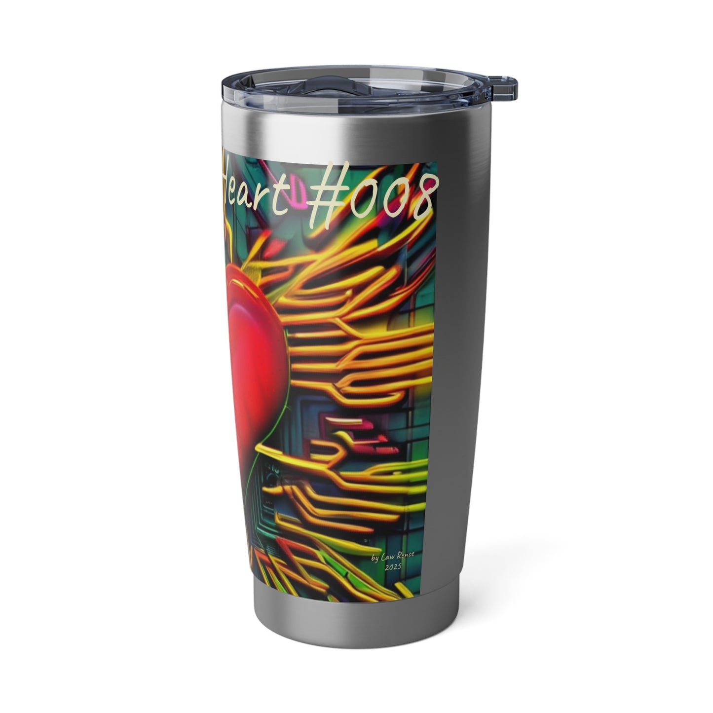 The Bleeding Heart #008 Tumbler 20 oz by Law Rence