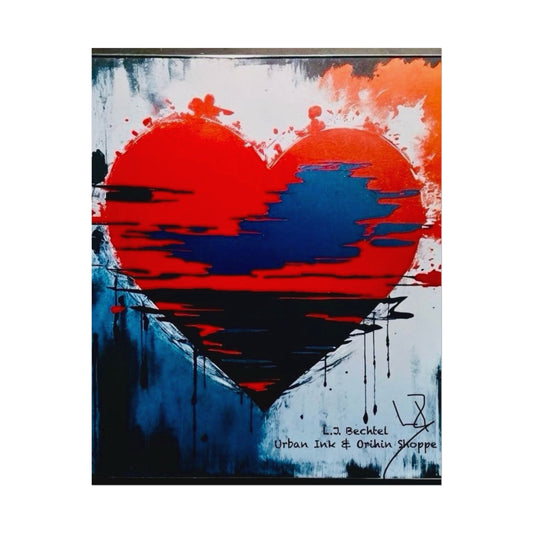 🔥 The 2025 Bleeding Heart Poster – Official Limited Edition Drop! 🔥