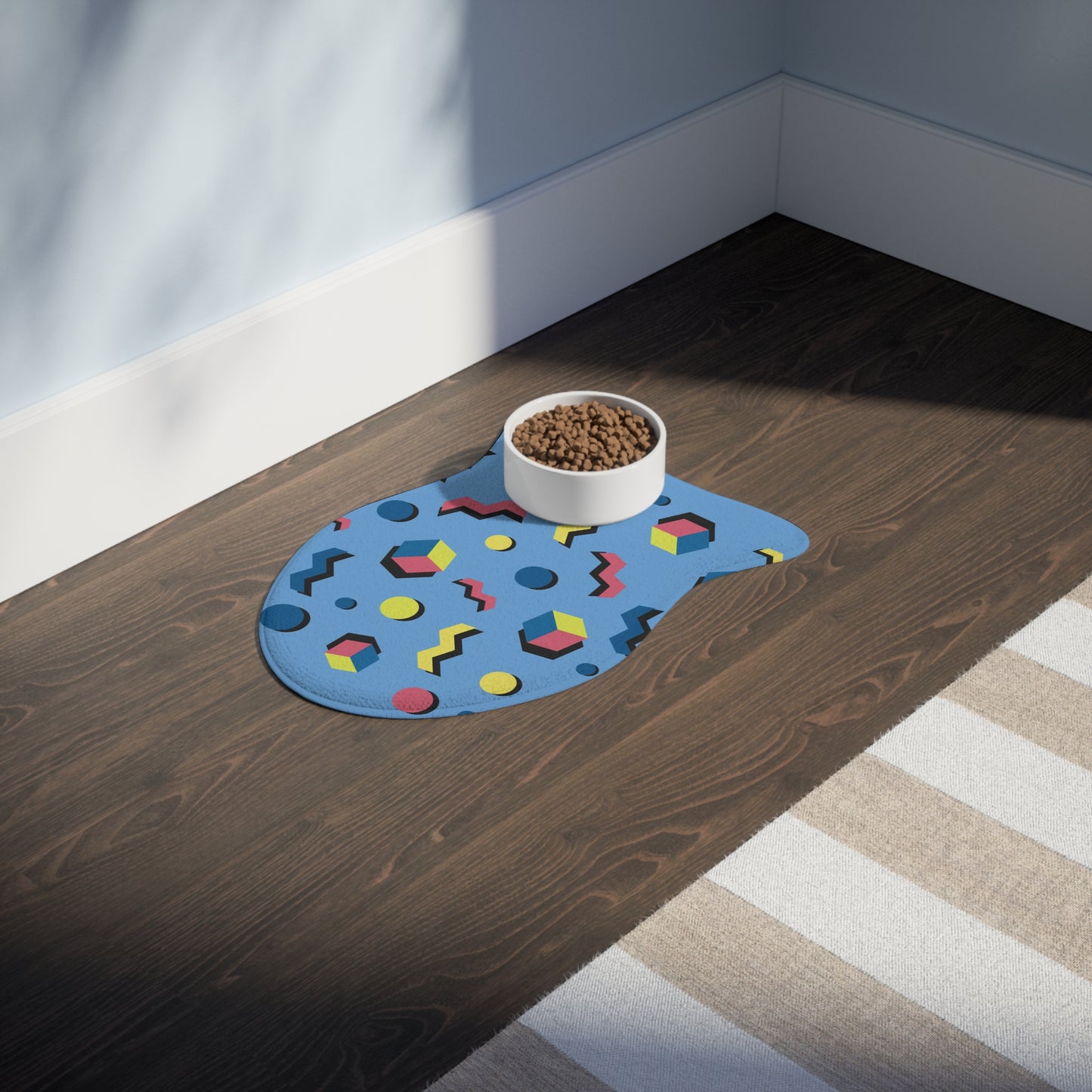 80's Iconic Retro Pet Feeding Mats