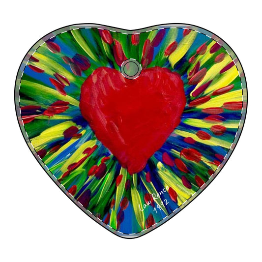 The Bleeding Heart Original on Acrylic Ornaments (Multi-shape) by Law Rence