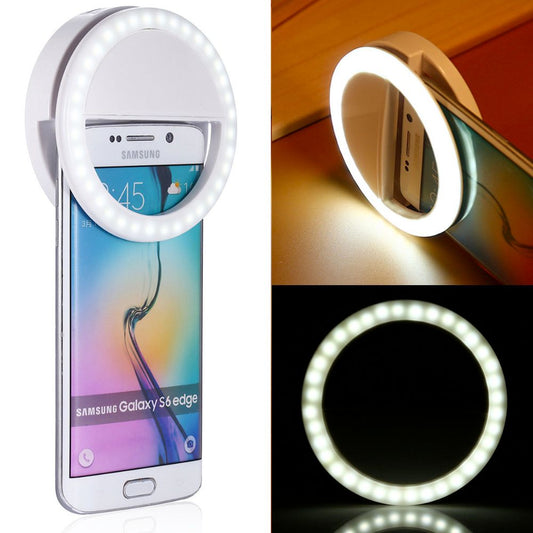 GlowSnap™ Clip-On Selfie Ring Light