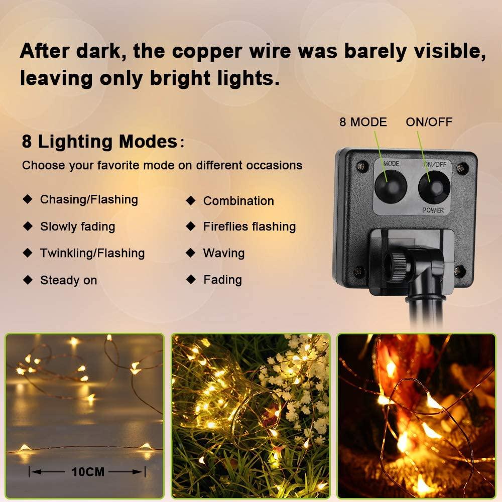 Twilight Trail Solar String Lights – Garden & Patio Ready
