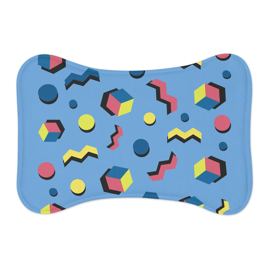 80's Iconic Retro Pet Feeding Mats