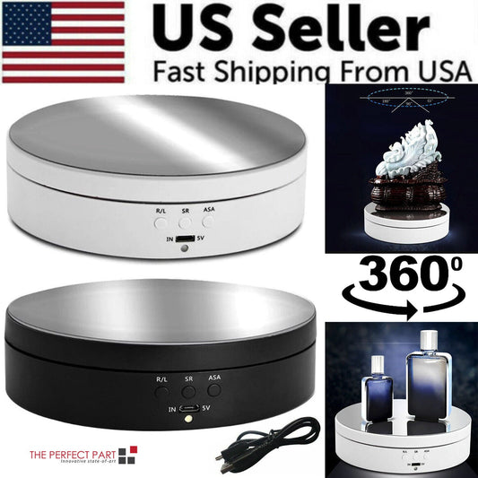SpinScape™ 360° Electric Rotating Display Stand