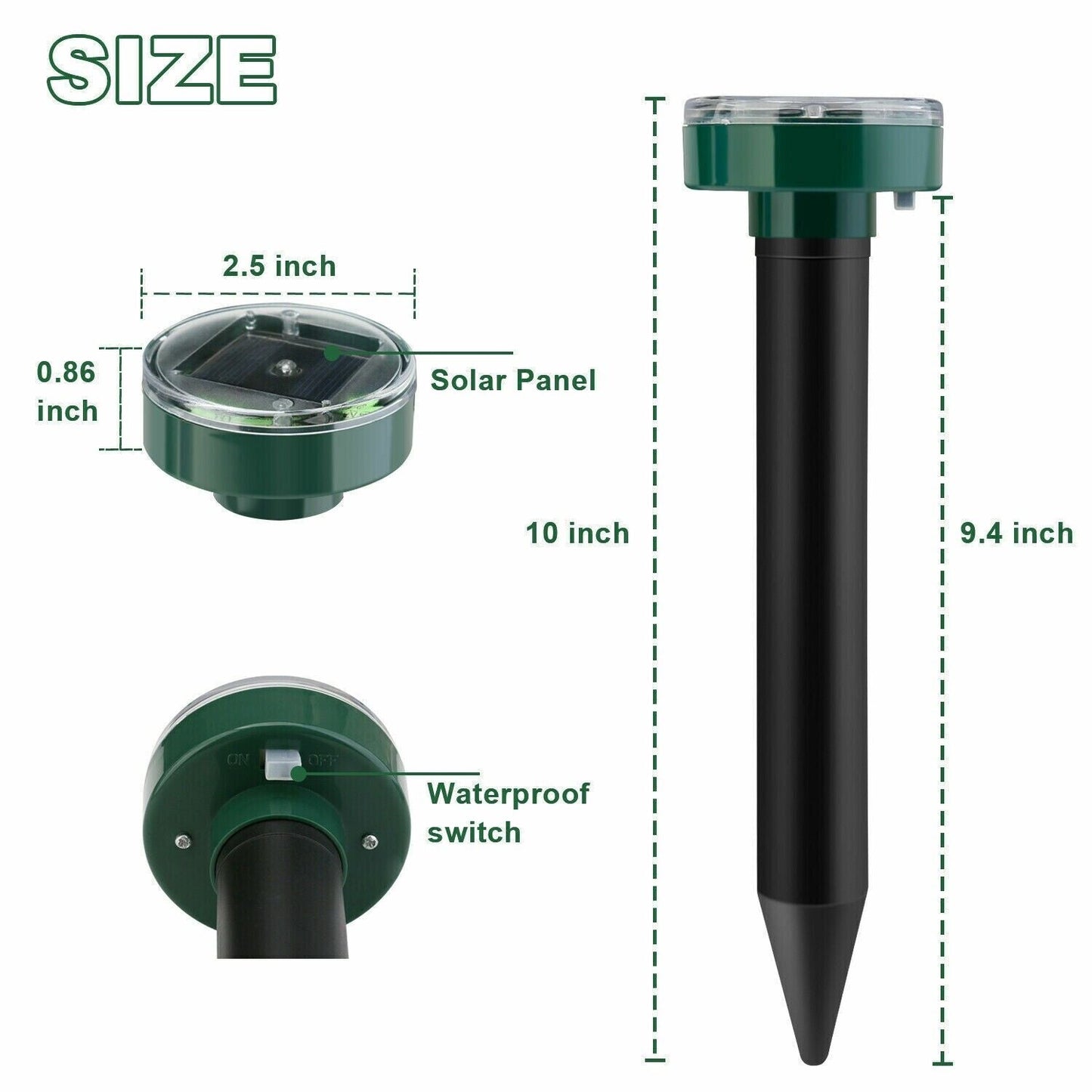 SolarGuard™ Ultrasonic Animal & Pest Repeller