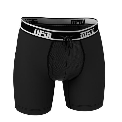 UFM 6-Inch Boxer Brief MAX Support Polyester Athletic Underwear