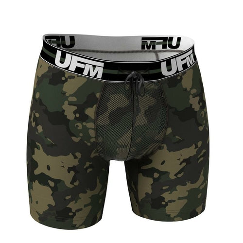 UFM 6-Inch Boxer Brief MAX Support Polyester Athletic Underwear