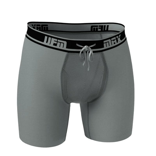 UFM 6-Inch Boxer Brief MAX Support Polyester Athletic Underwear