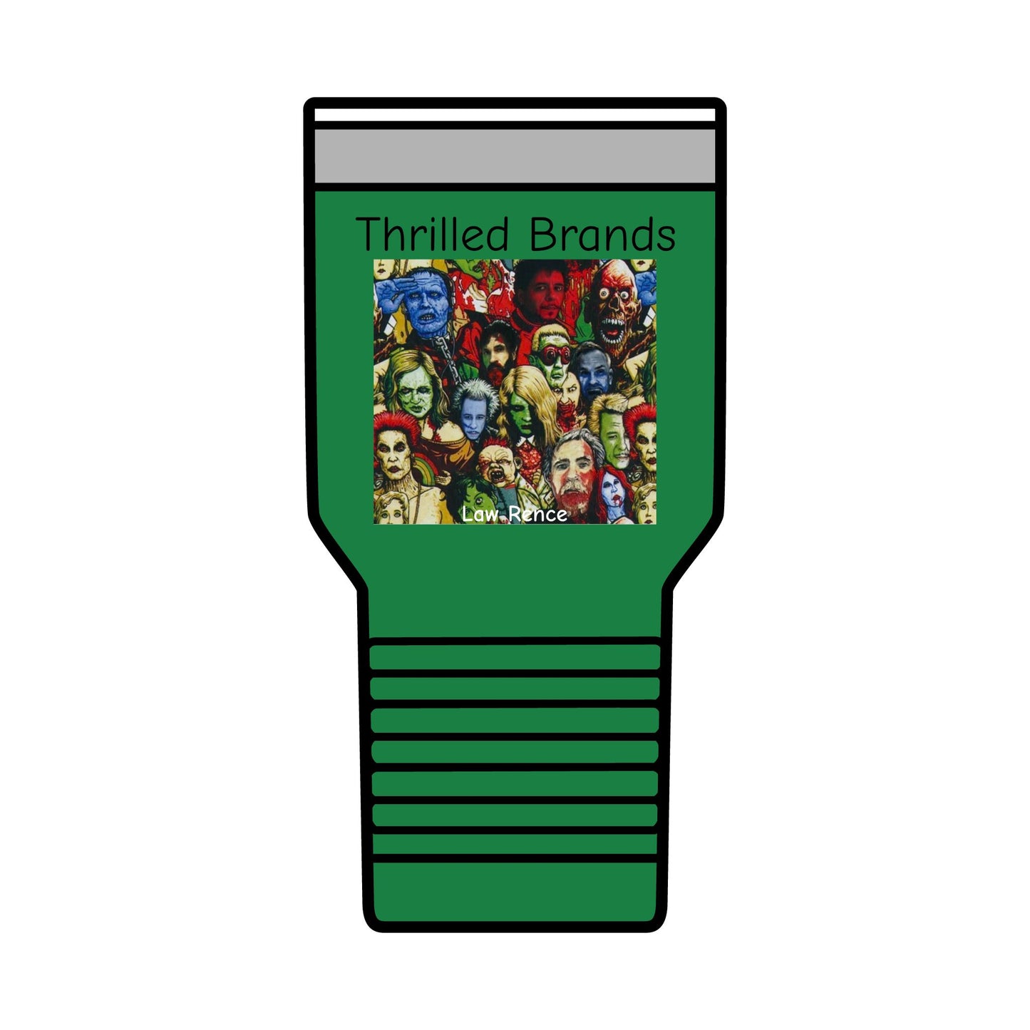 Thrilled – A Tribute in Art on Polar Camel Tumblers by Law Rence