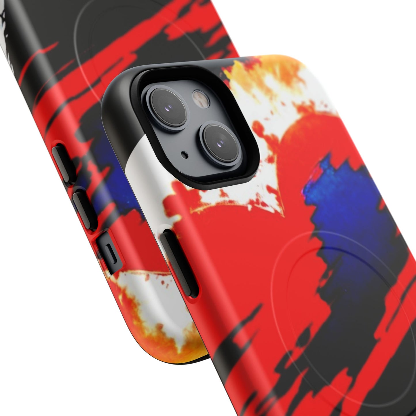 Abstract Magnetic Phone Case - Special Edition Bleeding Heart 2025 by Law Rence