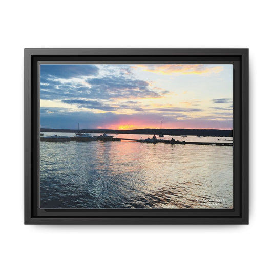 Madeline Island, WI Canvas, Framed (Multi-color)