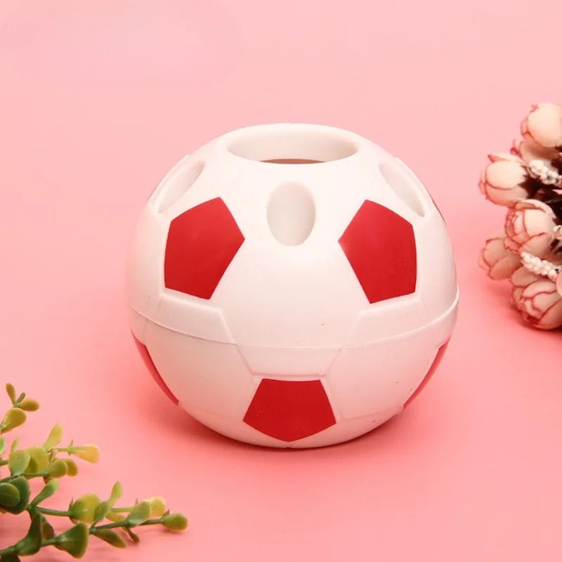 ⚽ Goal Digger™ Ceramic Soccer Pencil Holder