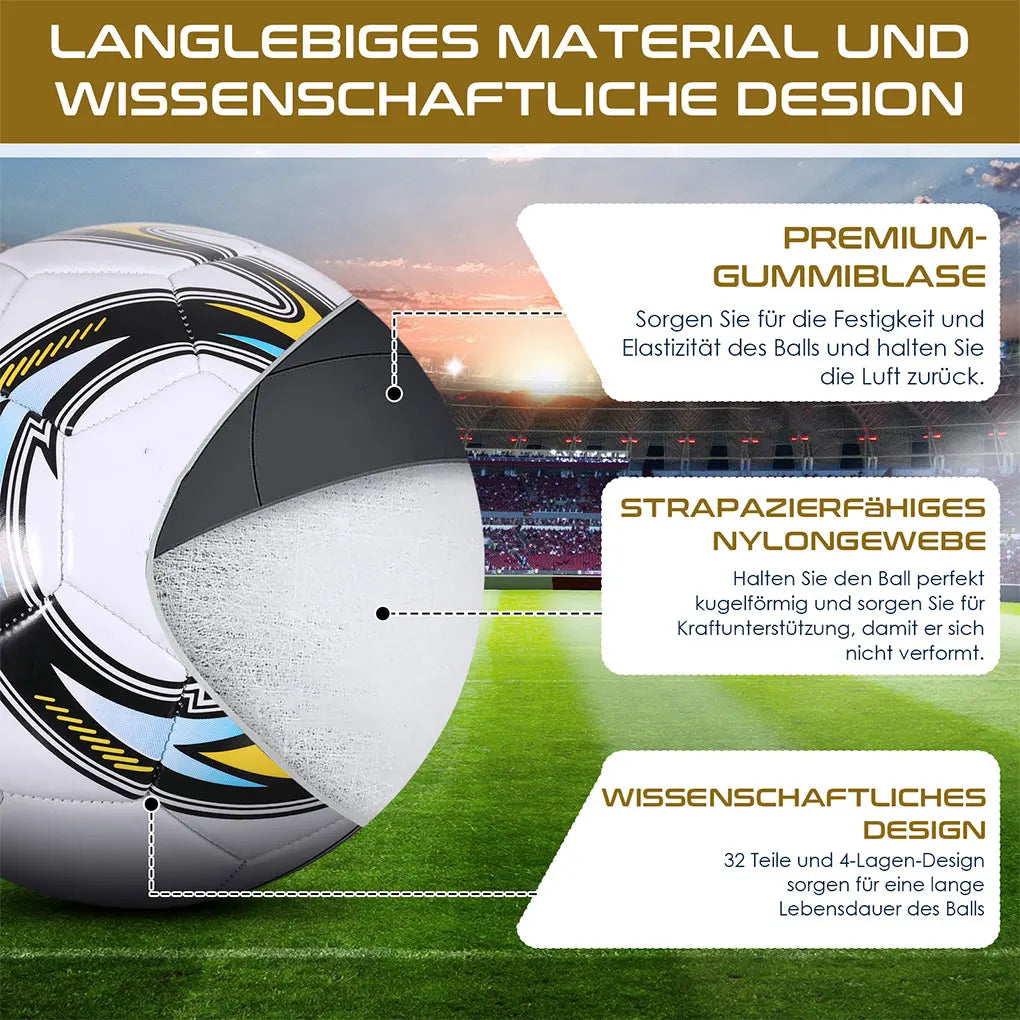 🌍 World-Class Kicker™ Size 5 Soccer Ball