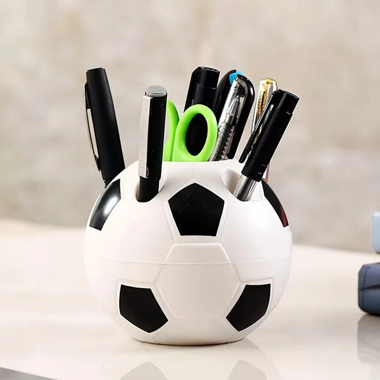 ⚽ Goal Digger™ Ceramic Soccer Pencil Holder