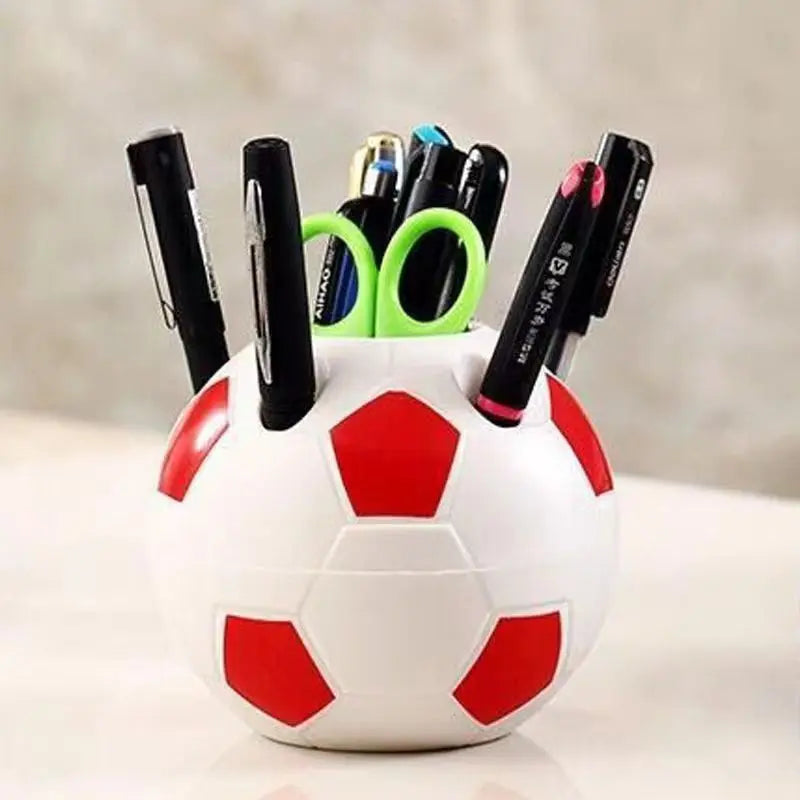 ⚽ Goal Digger™ Ceramic Soccer Pencil Holder