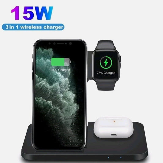 Ninja Dragons 3-in-1 Wireless Foldable Power Charging Station